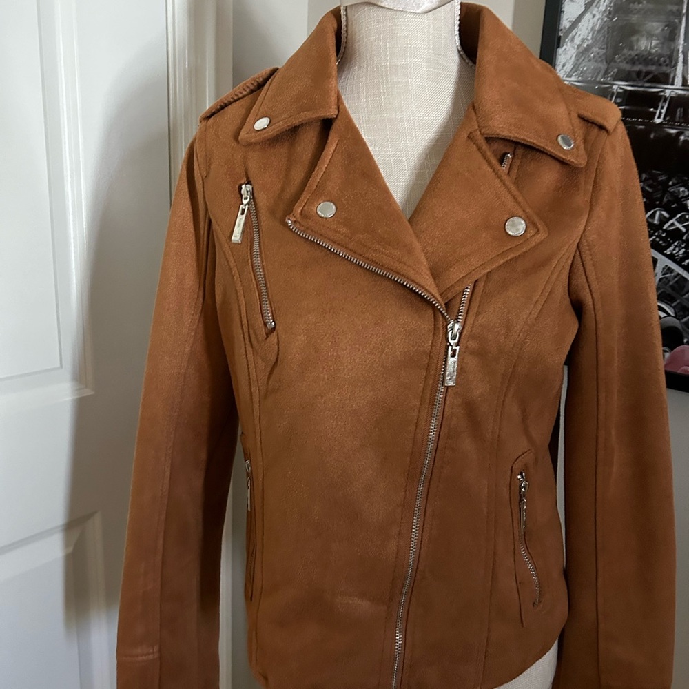 Jou Jou Faux Leather Jacket
